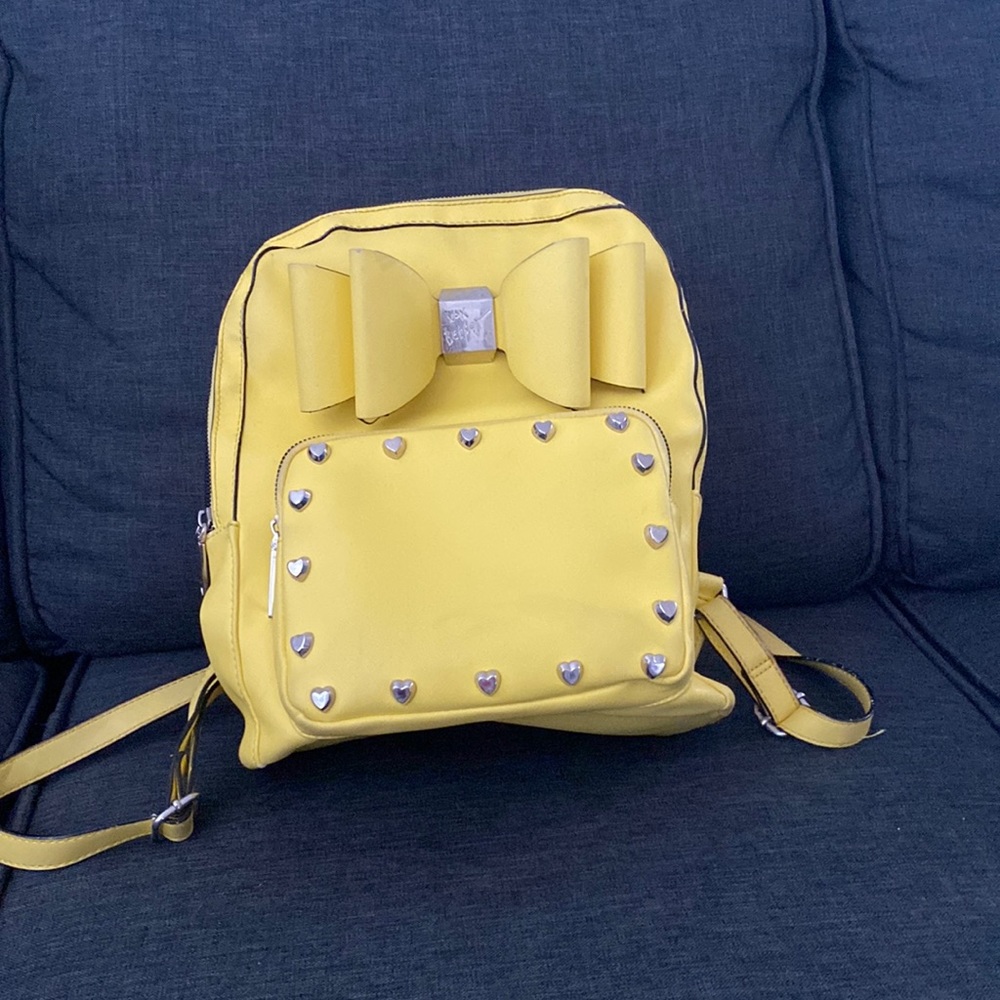 Yellow Mini Betsey Johnson bag